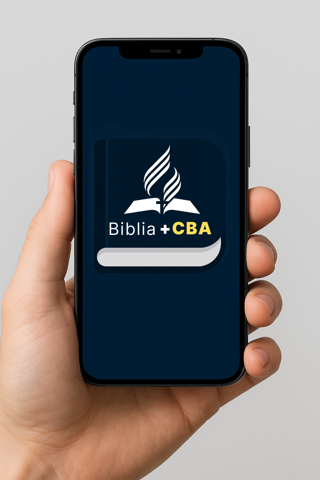 Captura de pantalla de la app: comentario bíblico