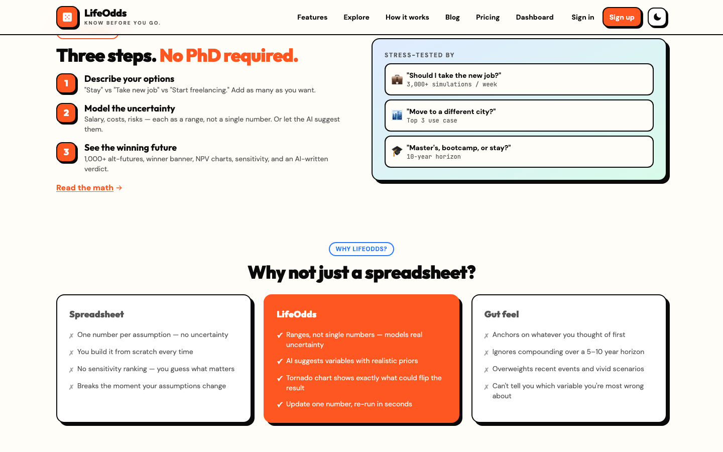 LifeOdds screenshot 3