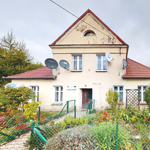 Widok elewacji frontowej