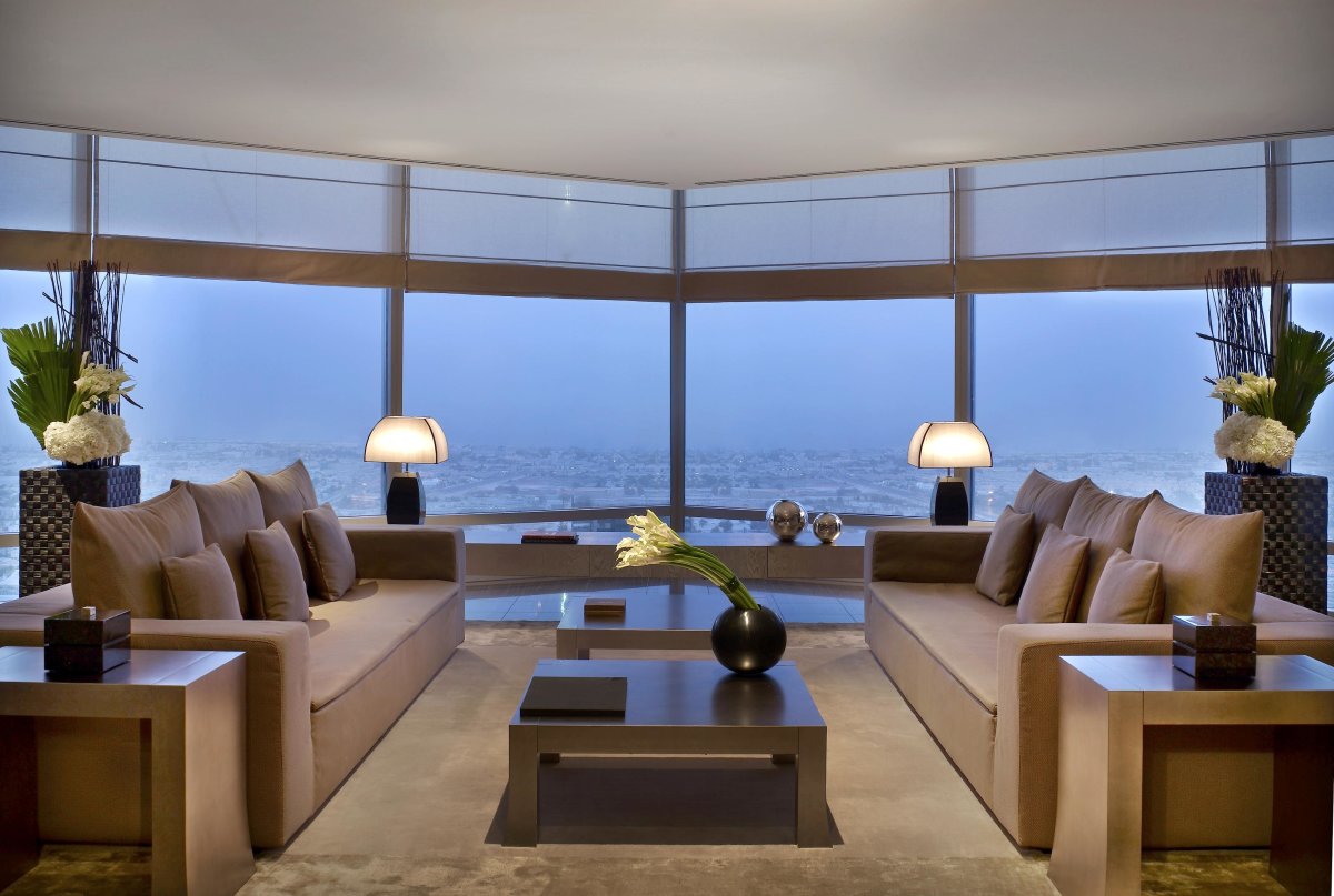 Armani Hotel Dubai interior inside Burj Khalifa