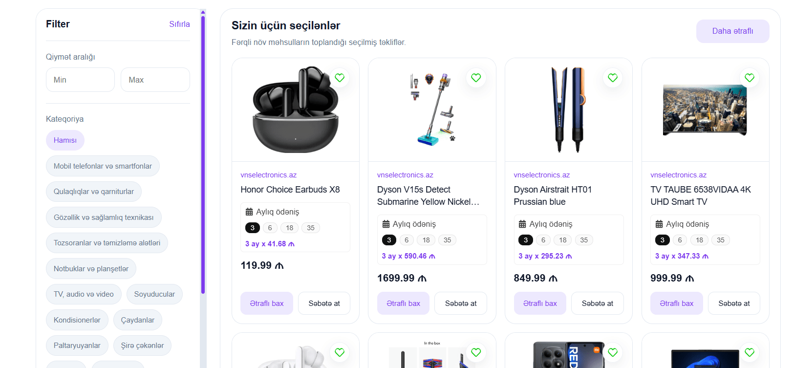 VNS Electronics — Full-Stack E-Commerce Platform