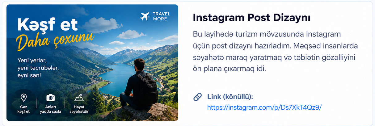 Instagram Post Dizaynı