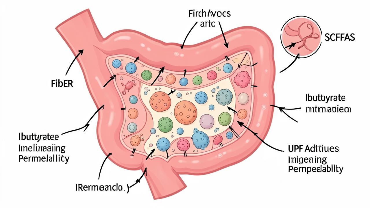 Anti-Inflammatory Eating Starts In Your Gut — technical diagram