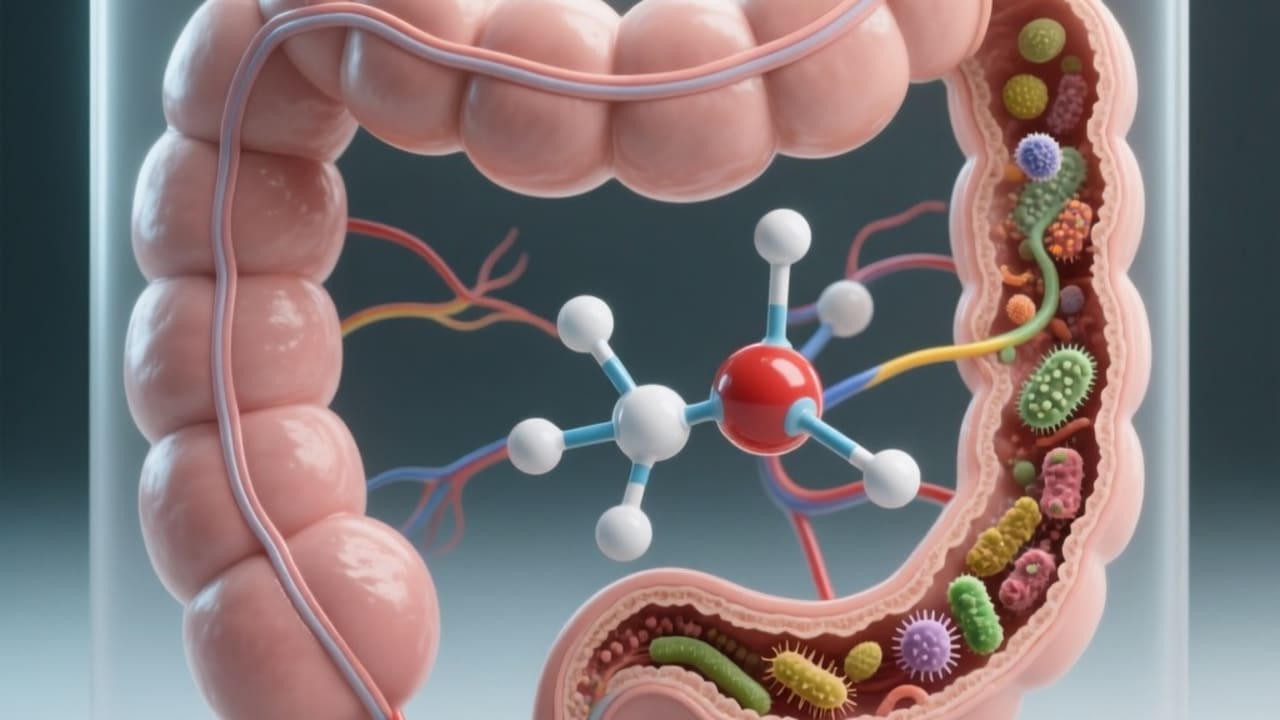 Your Gut Might Be Driving Your Anxiety — technical diagram