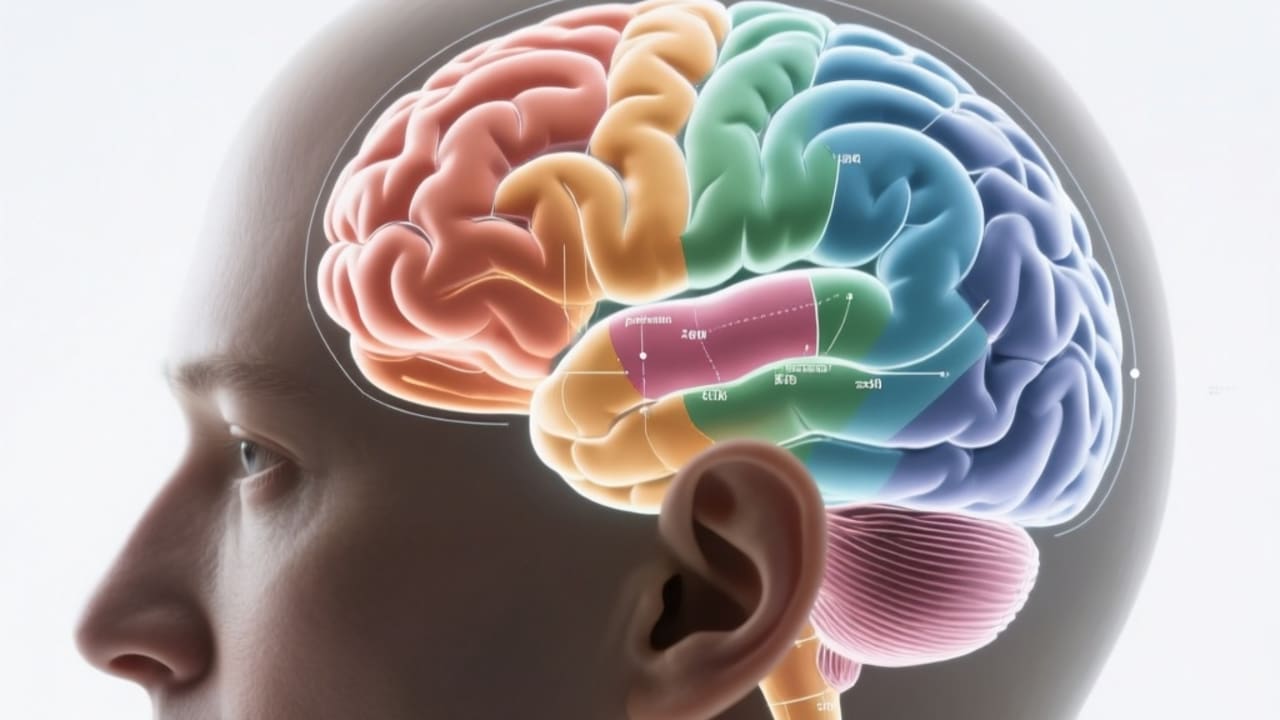 How Your Sleep Ages Your Brain — technical diagram