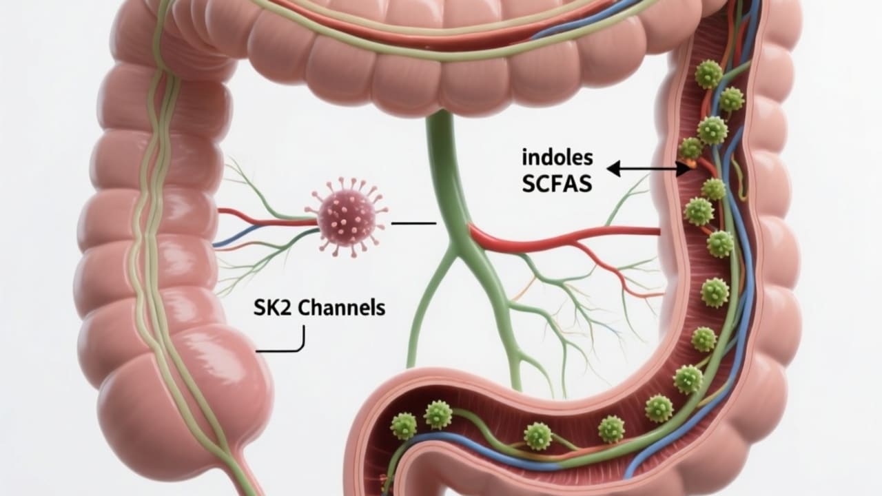 Your Gut Might Be Driving Your Anxiety — technical diagram