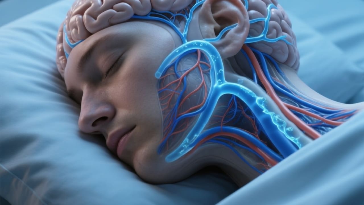 What Your Brain Loses After Broken Sleep — technical diagram