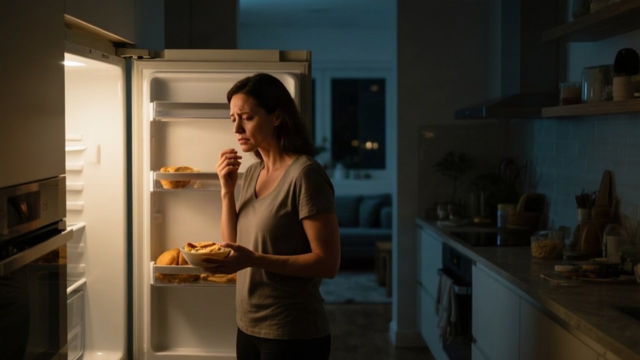 The Sleep–Hunger Loop Sabotaging Your Weight — hero image
