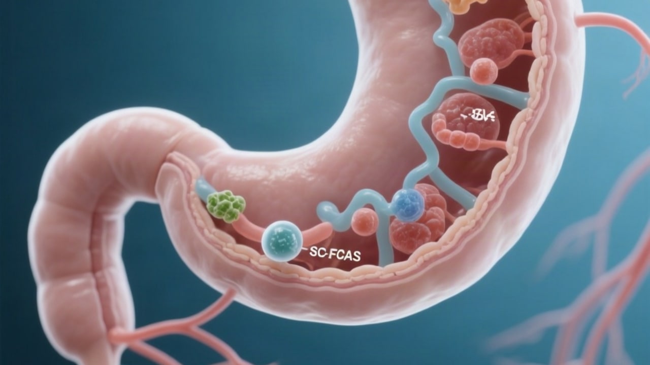 Your Gut Might Be Driving Your Anxiety — technical diagram