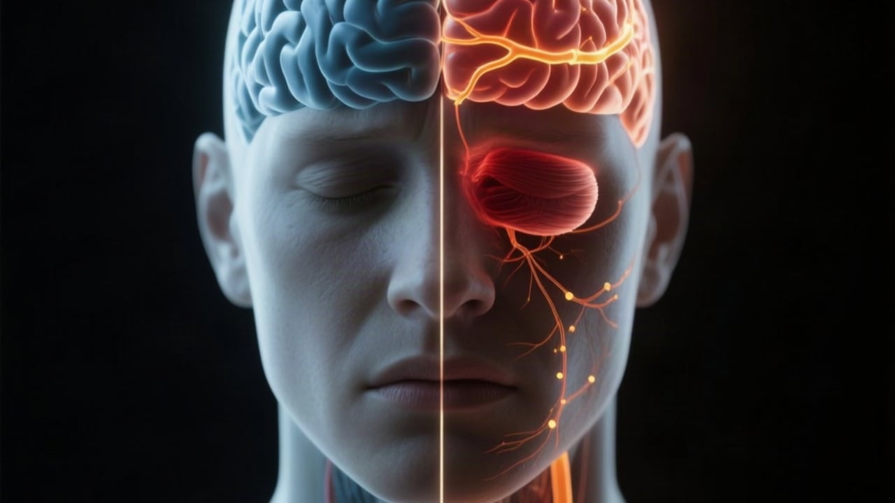 The Real Reason Your Brain Feels Fuzzy — technical diagram