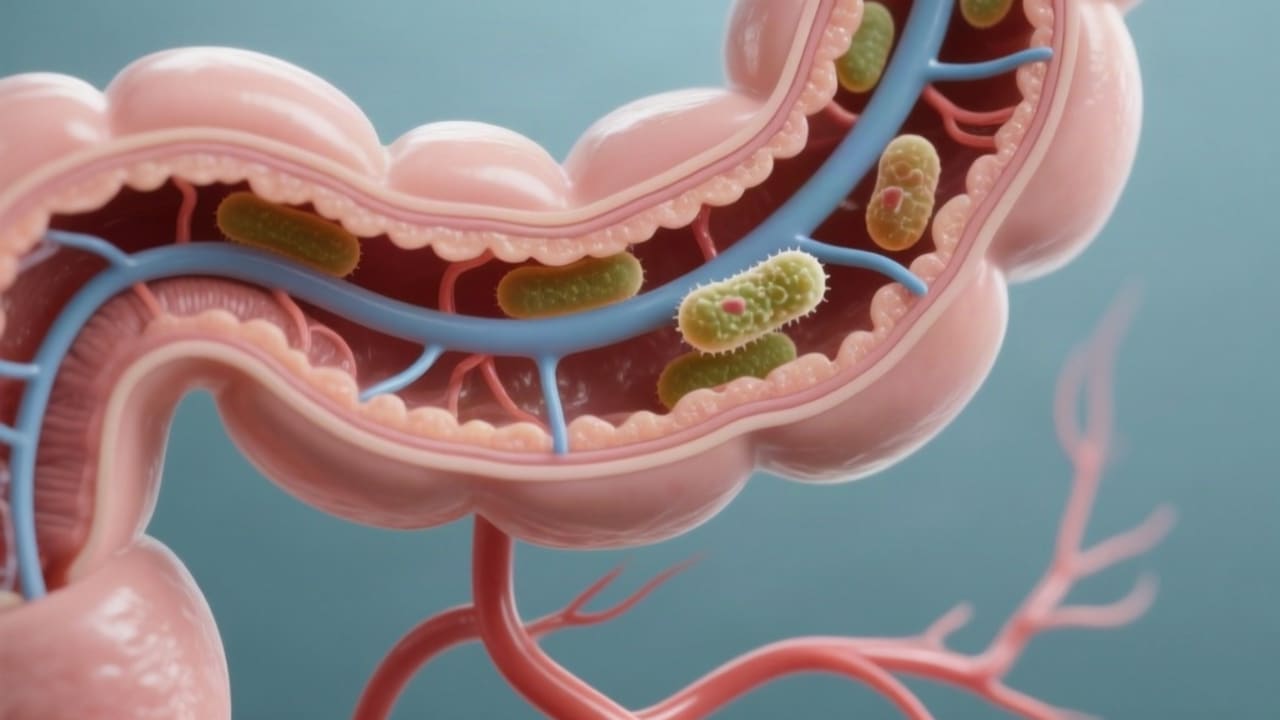 Your Gut Might Be Driving Your Anxiety — technical diagram