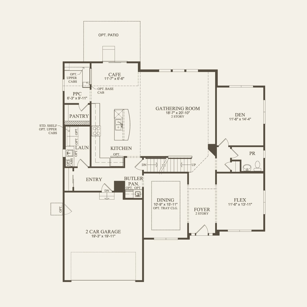 Woodside In Vernon Hills Il At The Residences At The Cuneo Mansion And Gardens Pulte