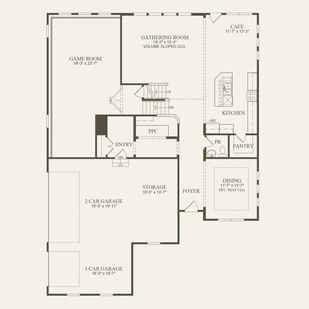 Allison Ii In Independence Oh At Chestnut Woods Pulte