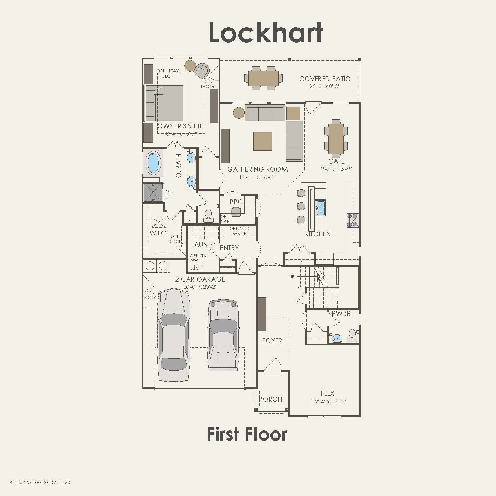 pulte homes floor plans 2007