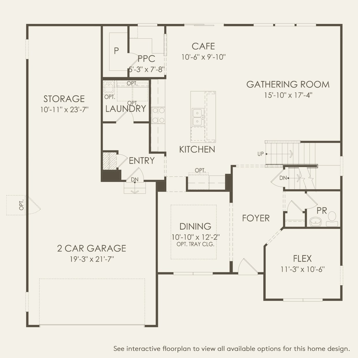Hilltop With Basement In Fishers In At Hunters Run Pulte
