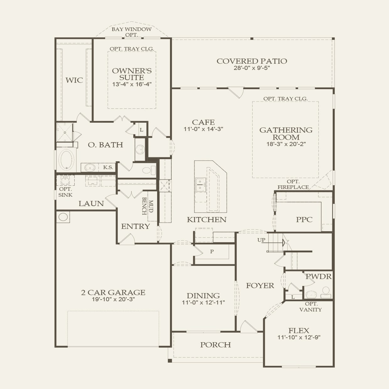 Mansfield in Wylie, TX at Grayhawk Park  Pulte