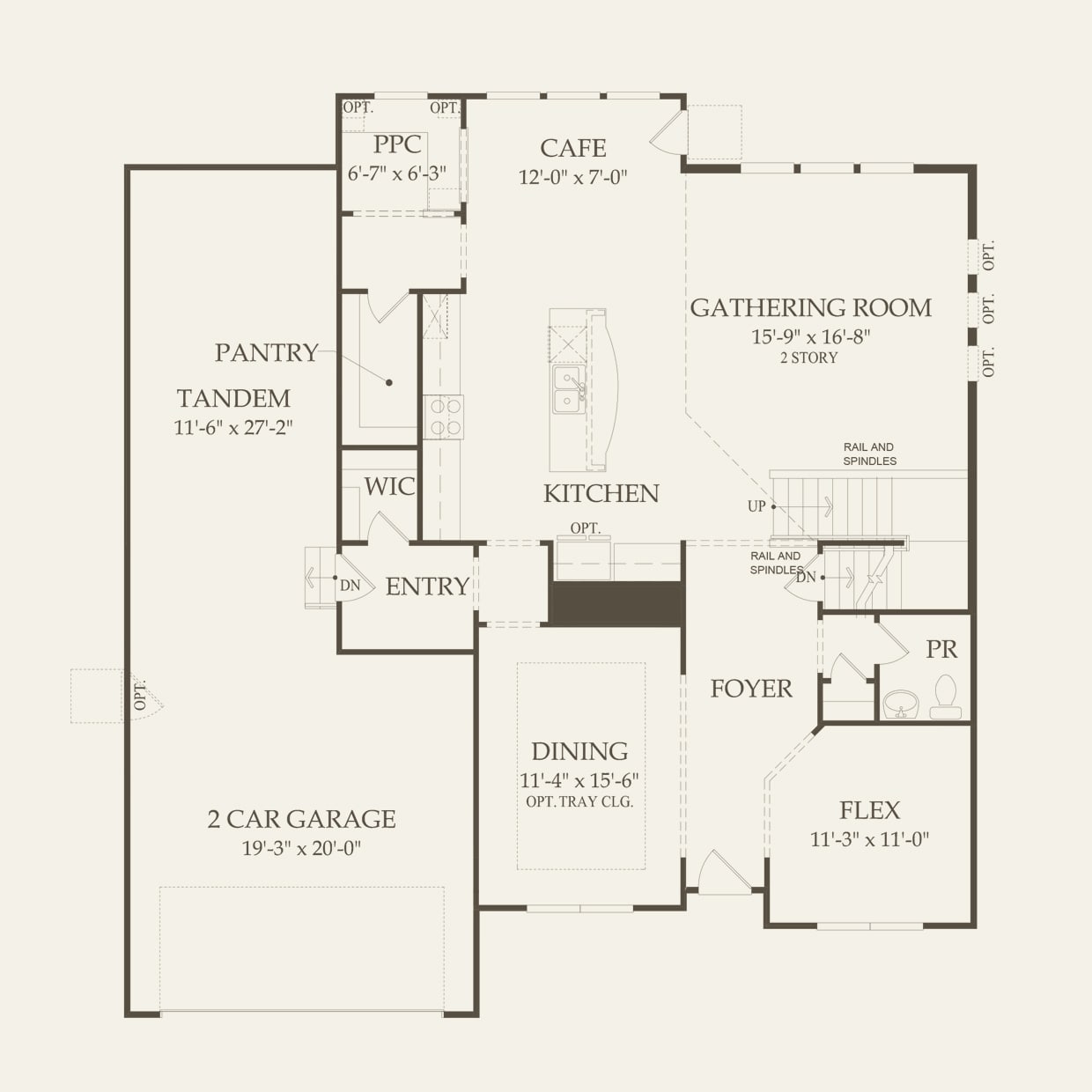 Willwood in Delaware, OH at Glenross  Pulte