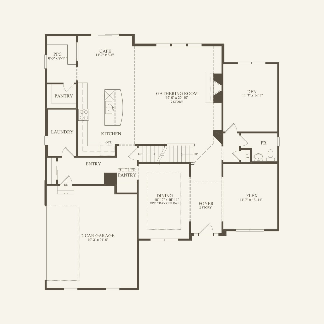 Woodside In Lake Orion Mi At Bald Mountain Pulte