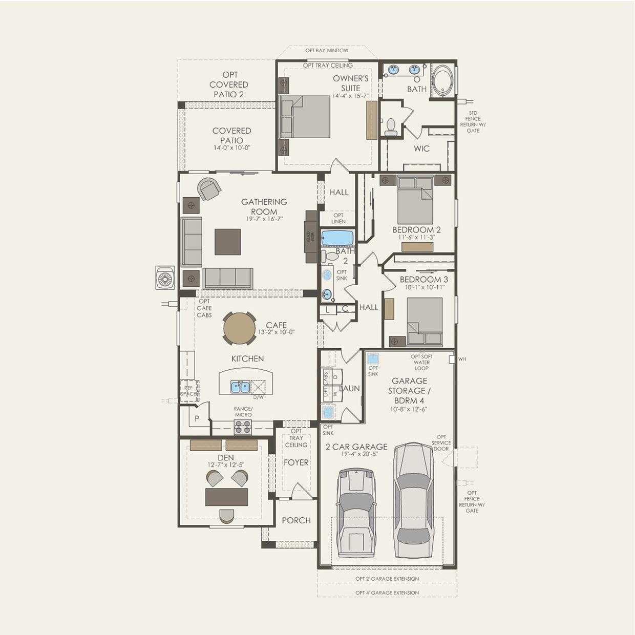 Manzanita In Florence Az At Parkside At Anthem At Merrill Ranch