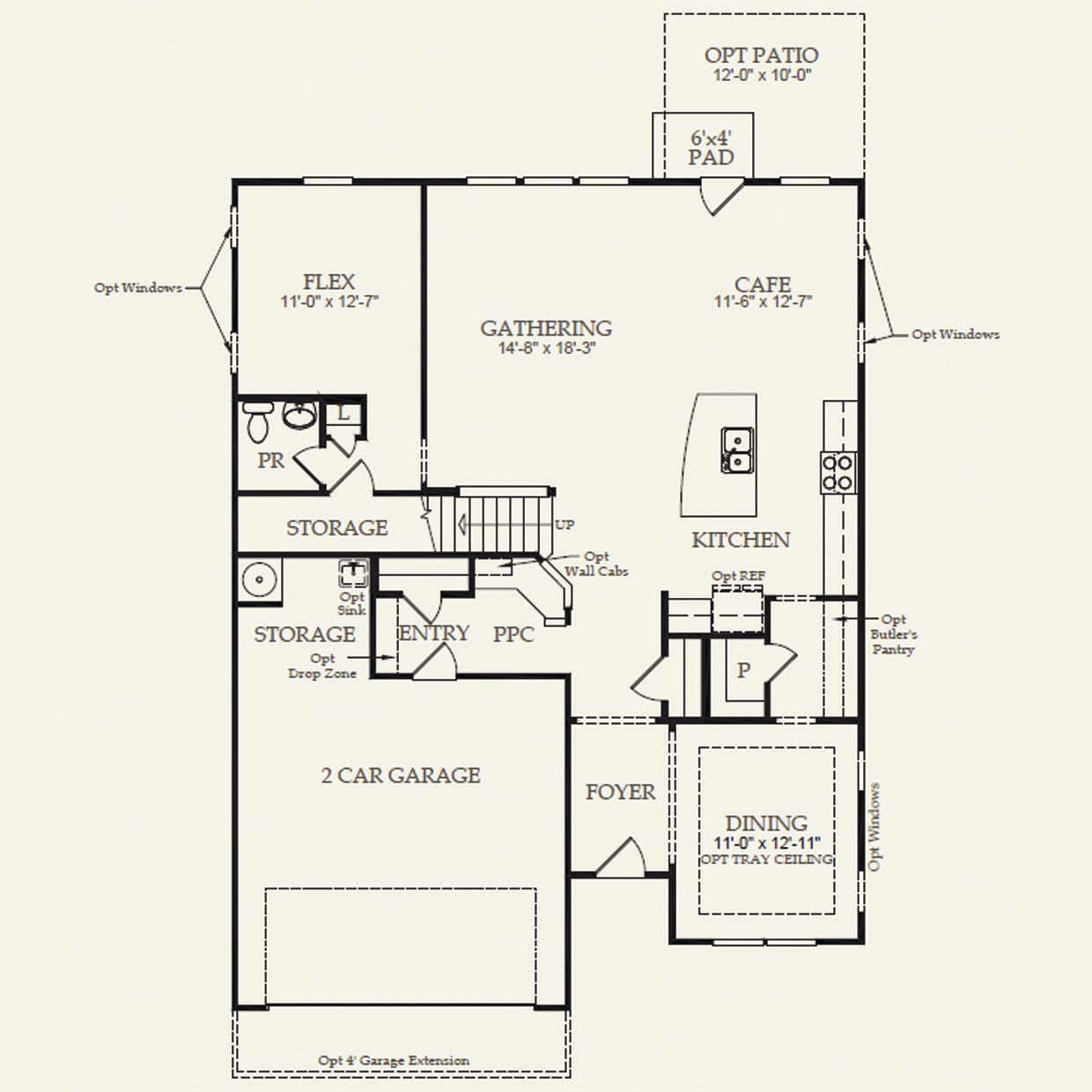 Continental In Matthews Nc At Castleford Reserve Pulte