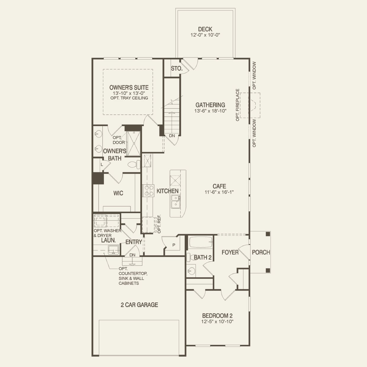 Florence In Oxford Ct At Fairview At Oxford Greens Del Webb