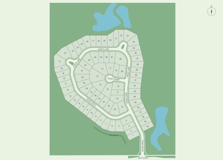 Indian Pointe Plat Map Palmary In Westfield, In At Wood Wind | Pulte