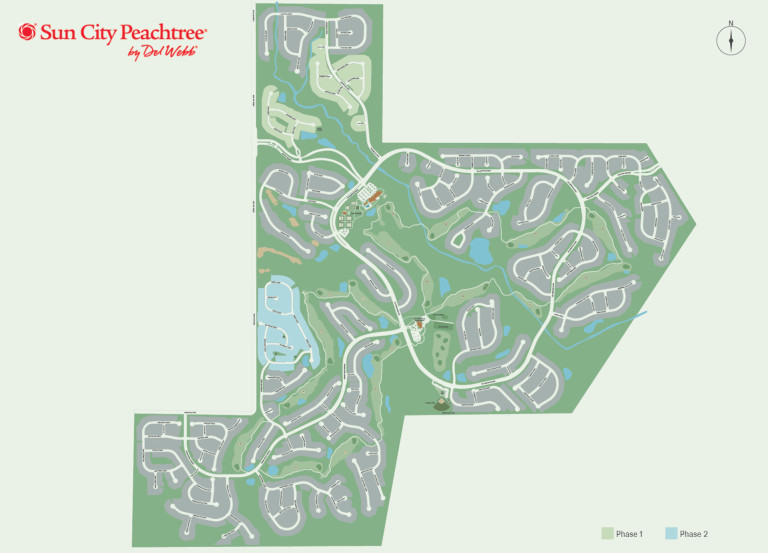 Sun City Peachtree Active Retirement Community Senior Living Near Me Del Webb