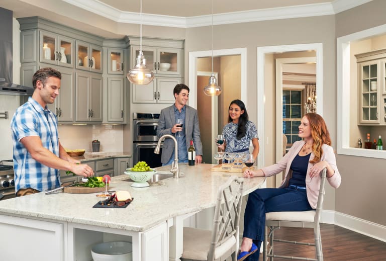 Spacious Kitchen Layouts Modern Kitchen Floor Plans Pulte