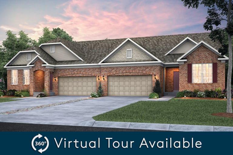 Abbeyville In Novi Mi At Villas Of Stonebrook Pulte
