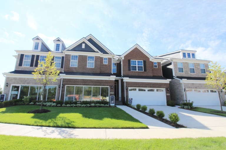 Emerson Park New Home Communities Novi Michigan Townhomes Pulte