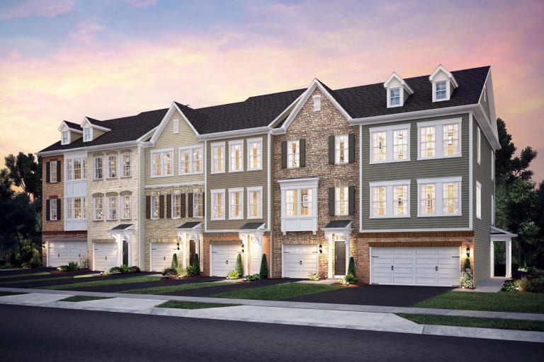 Astoria In Hanover Md At Shipley Homestead Towns Liberty Series Pulte