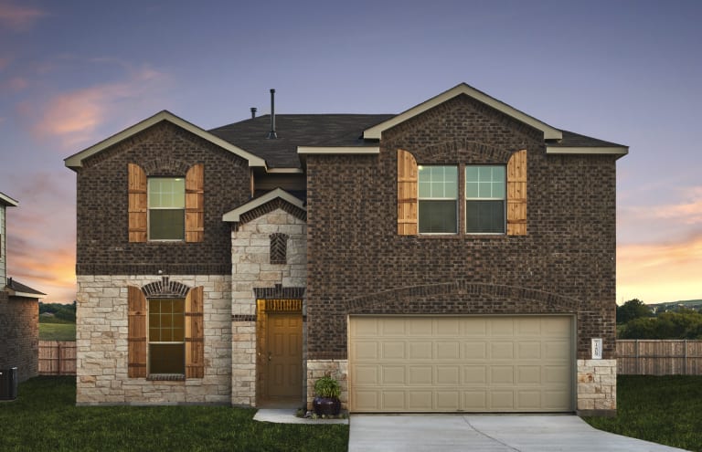 Bellingham Meadows New Home Communities Austin Texas Homes Centex