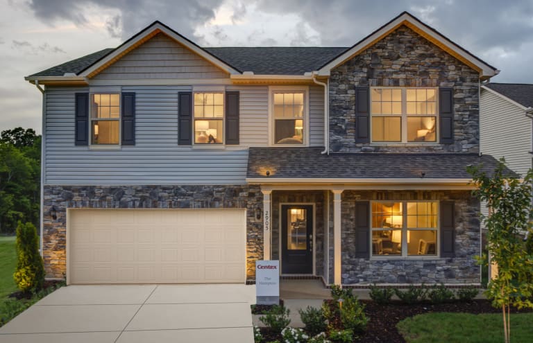 Carters Station New Home Communities Columbia Tennessee Homes Centex