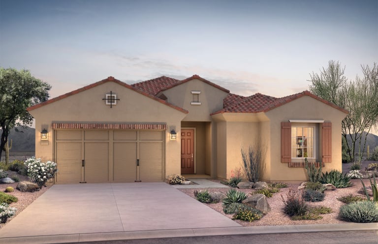 New Quick Move In Home In Goodyear Az At Lucero Lot 12601 Pulte