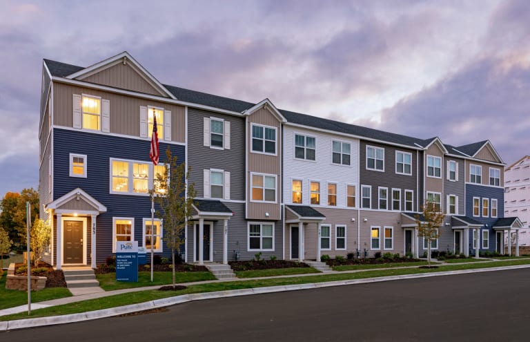 Midtown Village Freedom Series New Home Communities New Brighton Minnesota Homes Pulte