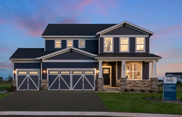 Glen View Farm Expressions Collection New Home Communities Woodbury Minnesota Homes Pulte