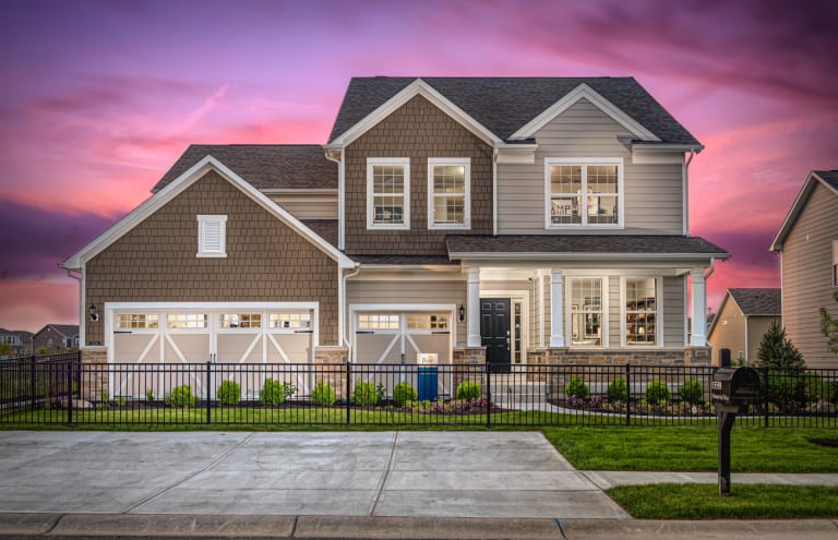 Hunters Run New Home Communities Fishers Indiana Homes Pulte