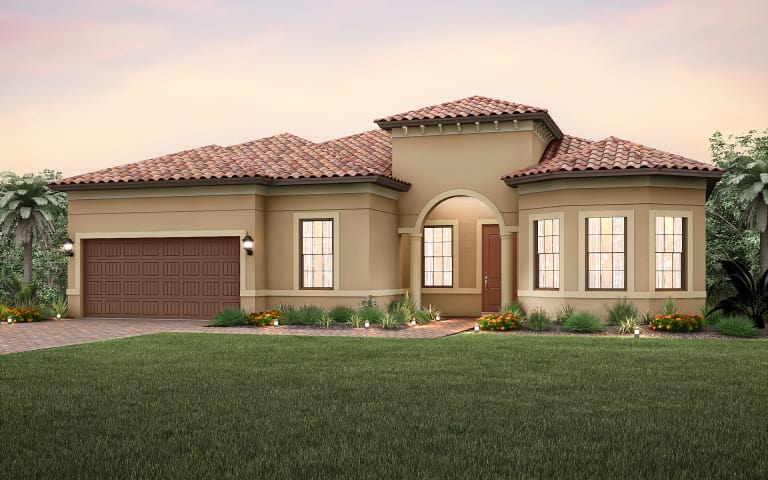 Pinnacle In Jupiter Fl At Sonoma Isles Divosta - the pinnacle a one story family home with loft option and a 2 car