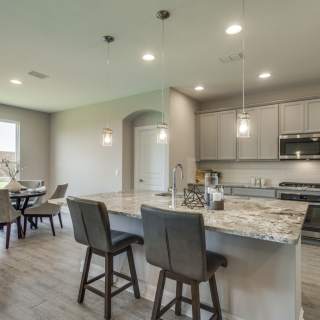 Eat-in kitchen and dining area