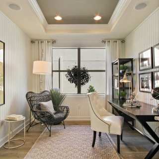 Flex room or optional den	