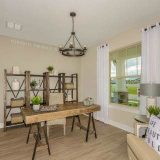 Flex Room Perfect for a Den or Office Space