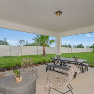 Exterior Covered Lanai for Spending Quality Time Outdoors in the Shade