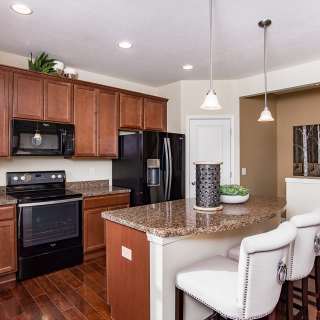 Entertaining kitchen