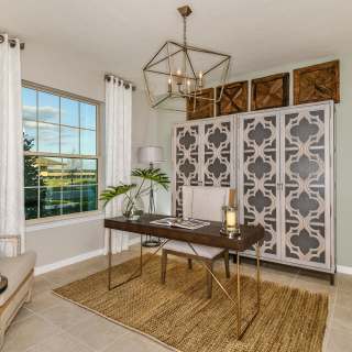 Flex Room Perfect for a Den or Office Space