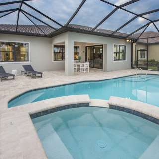 Optional pool and spa package	