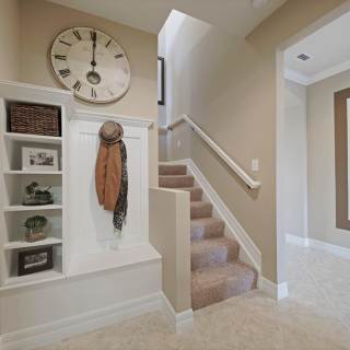 Drop zone option with storage