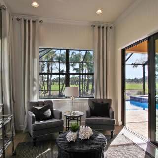 Sunroom option with slider	