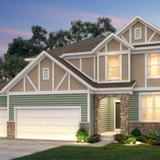 Euro Country (Stone) with 3 Car Garage