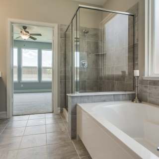 Garden bathtub & shower