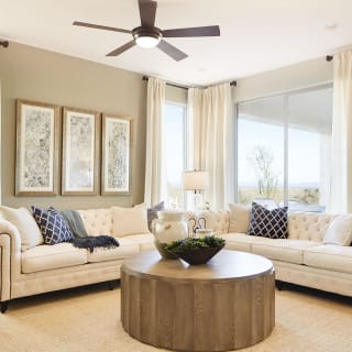 The Gathering Room Features a Cozy Space for Seating